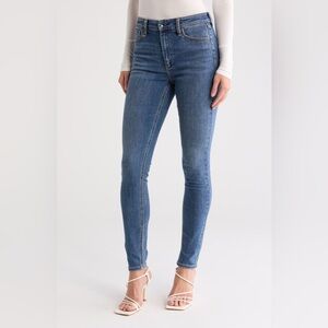 rag & bone Tina high rise full leght Skinny Jeans in Blue